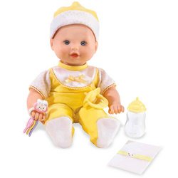 Little Mommy Real Loving Baby Cuddle & Coo Doll - Yellow Velour Outfit