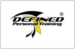 Defined Personal Training Gift Card ($25)