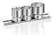 Britool 3 Piece 3/8 Square Drive Metric Socket Set (9, 10, 11mm)
