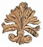 Gold Fleur di Lis Curtain Hooks/Rings
