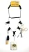 Loon Outdoors Neckvest Lanyard 5 Disconnects Loaded with Extras