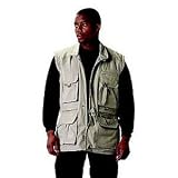 Safari Vest Jacket - KHAKI CONVERTIBLE SAFARI OUTBACK JACKET