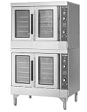 Convection Oven, Full Size Convection Oven, Double Stack Convection Oven, Glass Doors, Electric 208v