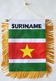 Suriname - Window Hanging Flags