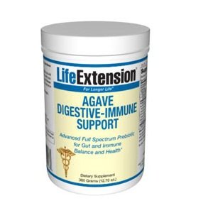 Best Price Life Extension Agave Digestive Immune Support Powder, 360 Grams ( 12.7 Ounce)