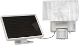 MAXSA Innovations 40225 Solar-Powered Motion-Activated 80 LED Security Floodlight