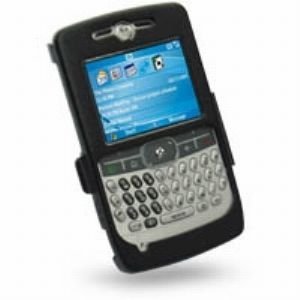Aluminium Case for Motorola Q - Extended Battery Version (Black)