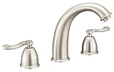 Fusion CDM-8SP-BRN Widespread Lavatory Faucet, Brushed Nickel