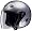 HJC CL-33 CL33 CRUISER SILVER SIZE:MED MOTORCYCLE Open-Face-Helmet