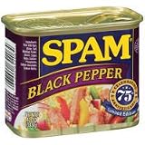 Spam Black Pepper Canned Meat (Case of 12)