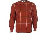 Boca Classics Colored Windowpane Sweater