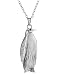 Cheeky Monkey Emperor Penguin Pendant, Stone recycled diamonds
