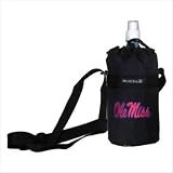 Ole Miss Logo UM University of Mississippi Water Bottle Holder and Bottle Sport Fitness Workout Gifts and Gift Ideas For Man Men Him Her Women Ladies Runners Joggers Sports OFFICIAL NCAA MERCHANDISE Waterbottle