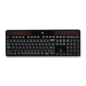 Logitech Solar Wireless Keyboard. K750 WIRELESS SOLAR KEYBOARD 2.4GHZ KEYB. USB - Black - English (Canada) - Pack of 1