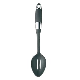 Kitchen Craft Master Class Nylon Slotted Spoon, Heat Resistant, Non-Stick