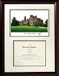 Towson University Graduate Framed Lithograph w/ Diploma Opening