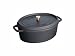Staub 27CM/4.1L OVAL COCOTTE BLACK