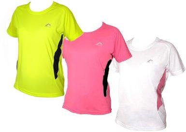 Womens More Mile Short sleeve running top