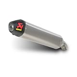 Akrapovic Slip-On Line Exhaust Muffler and Mid-Pipe with Spark Arrestor S-Y4SO8-QTA by Akrapovic