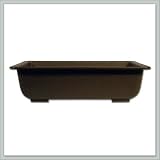 16 Inch Poly-Resin Bonsai Tree Pot | Classic Brown - joebonsai