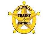 VOLUNTEER TRASHY PATROL Long Sleeve T-Shirt (Various Colors Available)