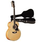 Musical Instruments : J28S12DLC Jumbo 12 String Acoustic Guitar