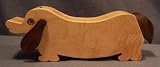 Wooden Bank - Dachshund