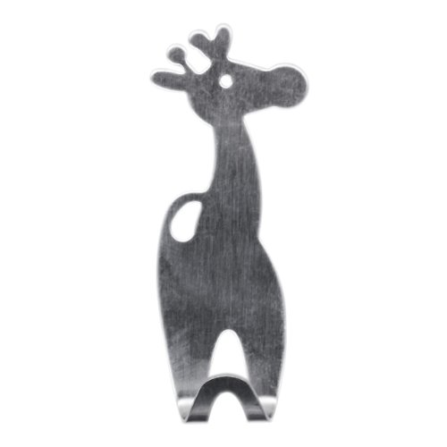 De-Plastik 2051 000 Klebehaken \"Edelstahl\" / 81 x 33 mm / Giraffe Preisvergleich