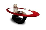 Moda Red Ring Glass Top Black Full Gloss Coffee Table 31e81pn7HeL. SL160