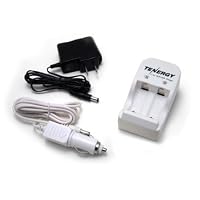 Tenergy Smart Charger for RCR123A 3.0V 900mah Li-ion rechargeable Batteries