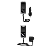 Essential Kit for the Cowon iAudio 6 - includes Car and Wall Charger with Rapid Charge Technology - Gomadic Brand w/ TipExchange Technology