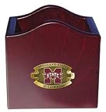 NCAA Mississippi State Bulldogs Wooden Pencil Holder