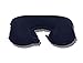 Inflatable Travel Pillow - Neck Rest With Back Support - Perfect For Sleep In Air plane, Aeroplane and Car - Comes In Grey or Navy Blue - Orthopedic Pillow For Small Women and Children Sleepers - No Neck Cramps or Pains -Satisfaction Guaranteed.