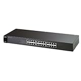 ZyXEL 24-Port Unmanaged Fast Ethernet Switch (ES1100-24)