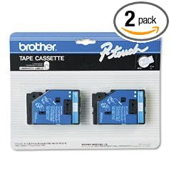2-pack 1/2in Blue On White Pt-6-25 150 170
