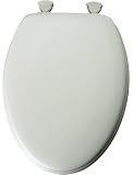 UPC 073088010148 product image for Mayfair Classic Molded Wood Oblong Toilet Seat, White #144000 | upcitemdb.com