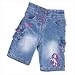 Pony 3 Quarter Jean Denim 3-4 Yrs