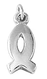 Sterling Silver Smooth Fish Charm by Bob Siemon