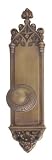 Brass Accents D04-K560PR-625 Gothic Copy Chrome Privacy Entry Set