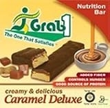 Grab 1 Nutrition Bar 20 Count - Caramel Deluxe Flavor