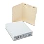 S J Paper S11531 S J Paper Watr/Papr Cut-Resist Fldrs W/Fastnr, 1/3 Cut, Top Tab, Ltr, MLA, 50/Bx