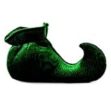 Adult Jester/Elf Shoes - Shown in Green - Offered in BLACK or GREEN