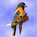 Oriole Christmas Ornament or Window Decor