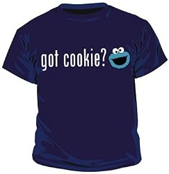Sesame Street Cookie Monster Got Cookie? Navy Toddler T-Shirt Tee