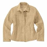 Quilted Microsuede Jacket