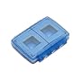 Gepe Extreme Card Safe for 4 Memory Cards (CF, SC, SM, MS, MMC) Polyethylene, Ice Blue