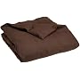 Pike Street King Down Comforter, Chocolate