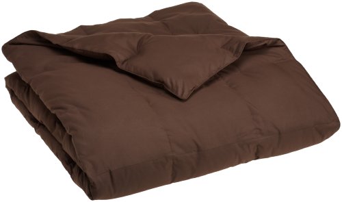 Pike Street Down Comforter, Twin, Chocolate