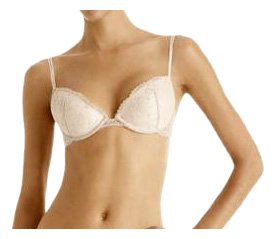 Calvin Klein Women's Perfectly Fit Seduction Arabesque Demi Plunge #F2820