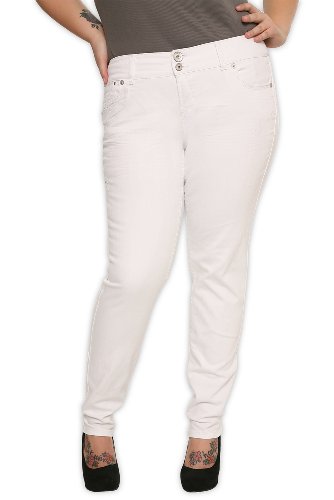Torrid Plus Size Torrid Denim - White Skinny Jean (Regular)